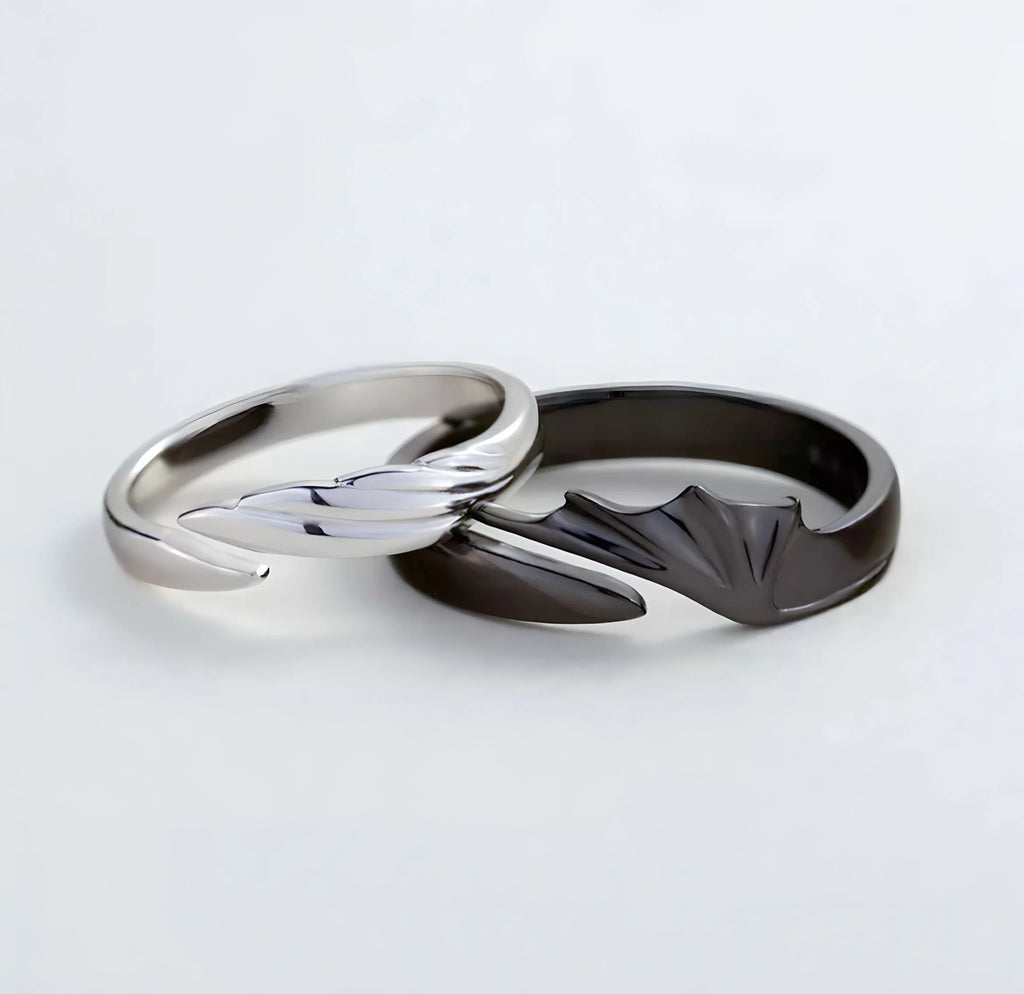 How to Train Your Dragon Rings Night Fury & Light Fury