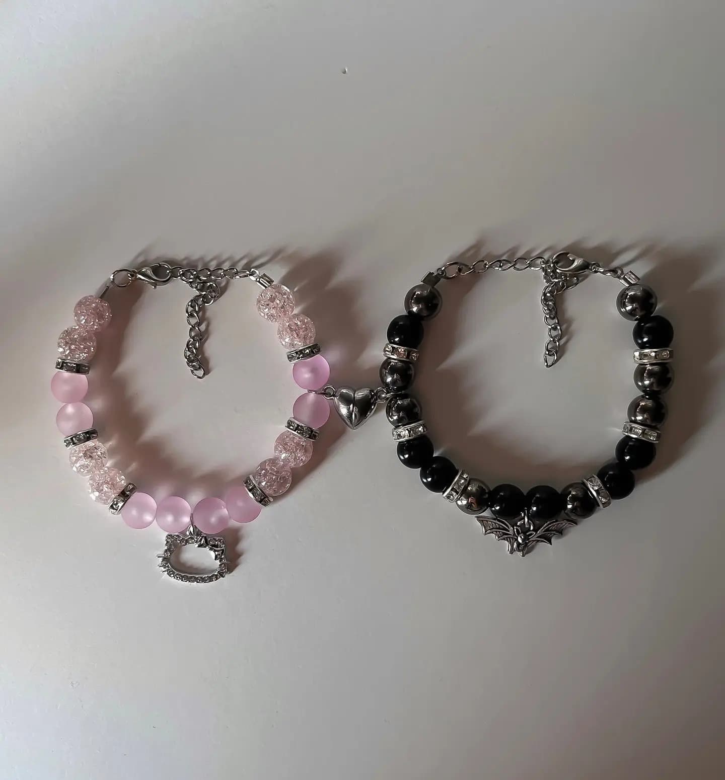 Hello Kitty X Batman Matching Bracelet Set