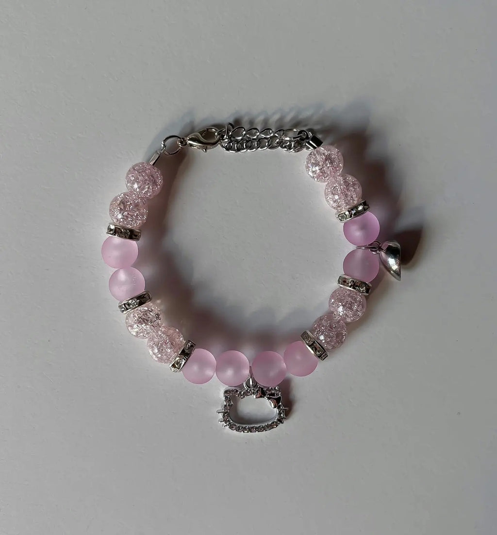 Hello Kitty X Batman Matching Bracelet Set