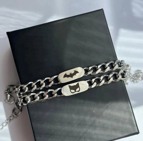 Batman Catwoman Bracelet Set