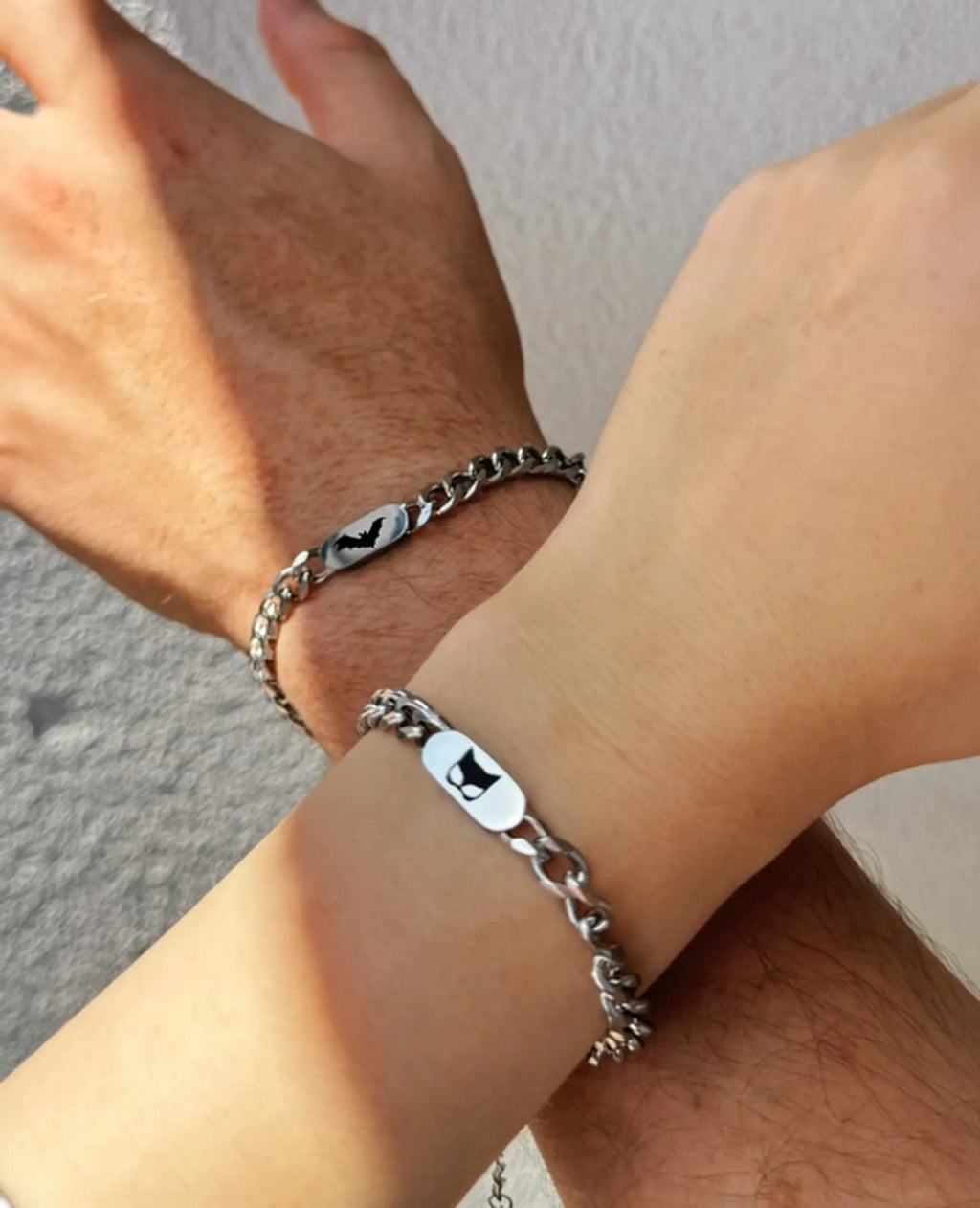 Batman Catwoman Bracelet Set