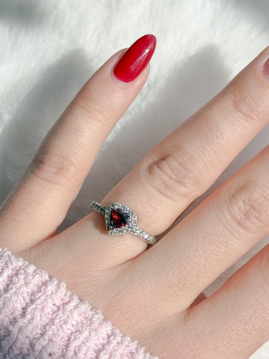 Heart Ring and Sword Bracelet